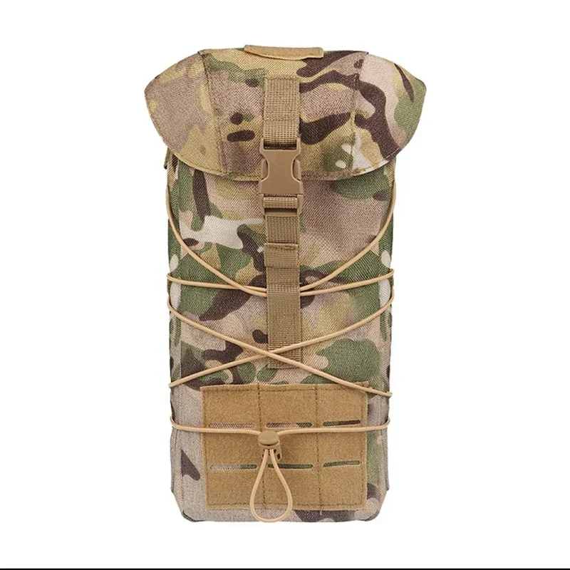 Detalle del sistema MOLLE y la estructura
