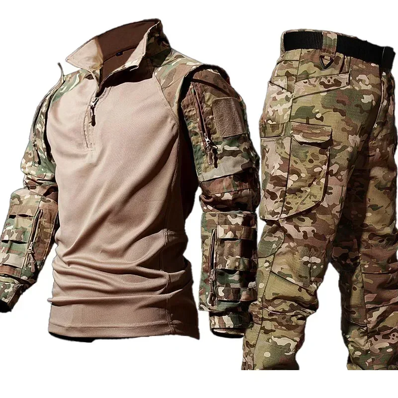 Uniforme táctico camuflaje para caza, airsoft y paintball - imagen 5