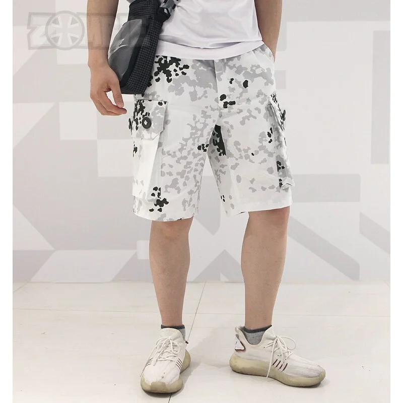 Pantalones cortos tácticos Flecktarn impermeables multibolsillos - imagen 5