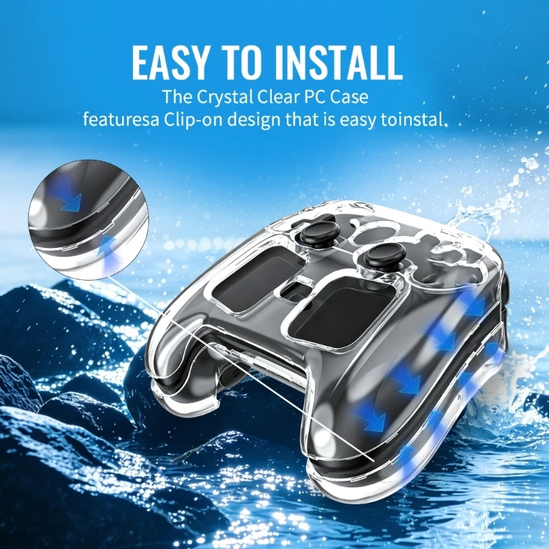 Carcasa protectora transparente para Steam Controller 2 – a medida - imagen 2