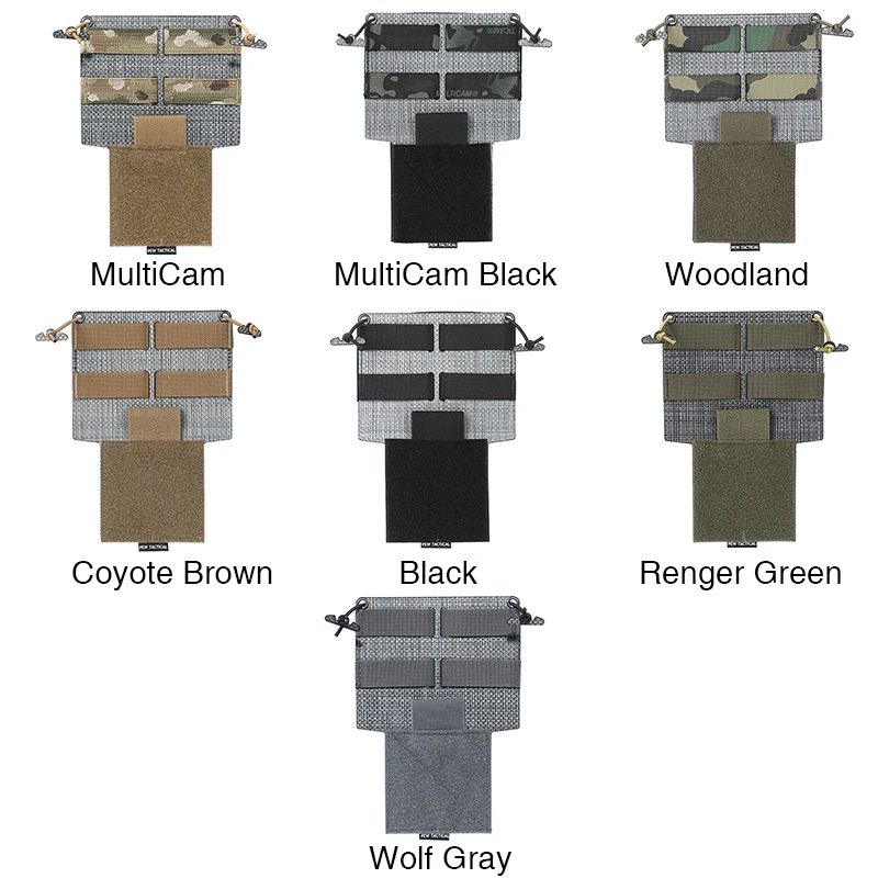 Panel Frontal MOLLE – Placa Expansión Chaleco Táctico - imagen 4