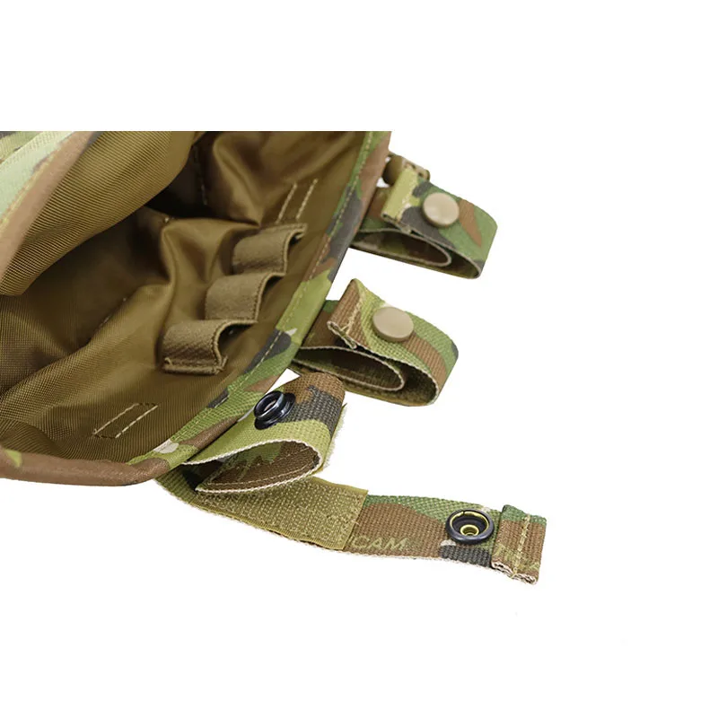 Chaleco táctico cintura MOLLE con bolsa plegable multiusos para outdoor - imagen 4