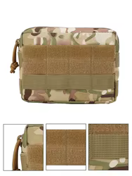 Riñonera táctica MOLLE camuflaje para accesorios EDC exterior