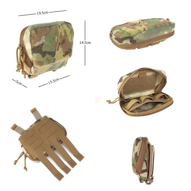 Bolsa táctica MOLLE vista general
