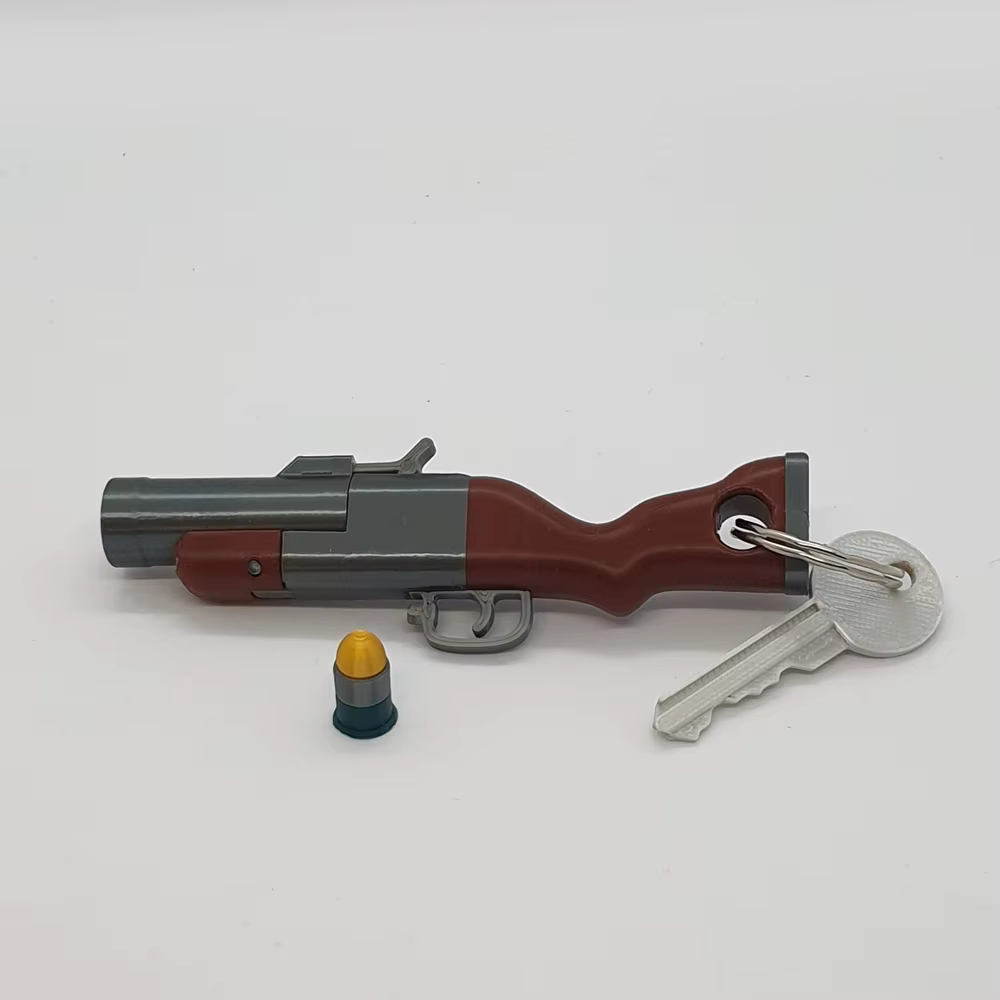 Llavero M79 lanzagranadas impreso en 3D, juguete táctico coleccionista