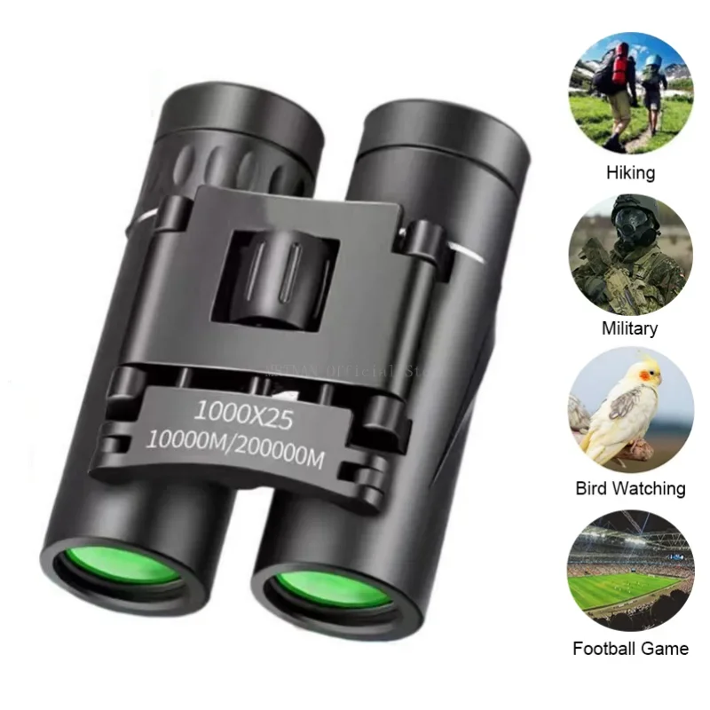 Binoculares de visión nocturna y baja luz portátil para acampada