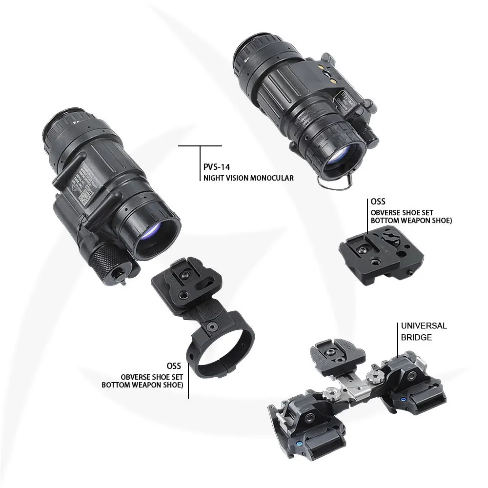 SOTAC RQE Puente Dual NVG para visor PVS-14 - imagen 5