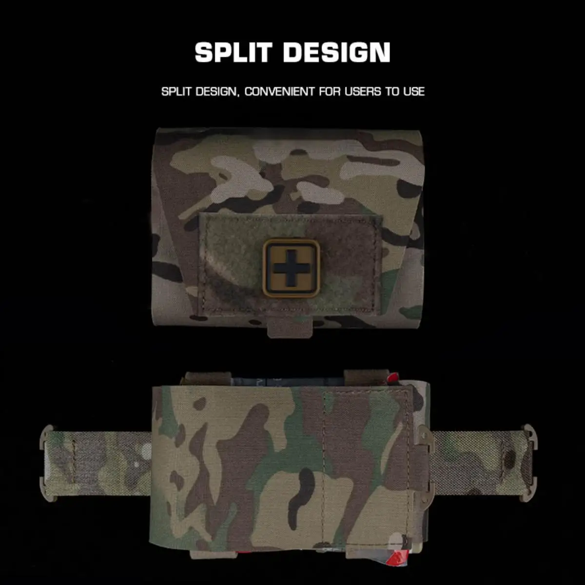 POSEIDON DEFENSE IFAK bolsa modular táctica acceso rápido MOLLE