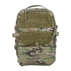 Mochila táctica de asalto modular con placa trasera y bolsa casco