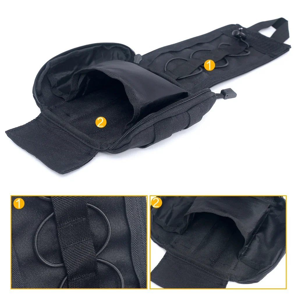 Riñonera táctica MOLLE EDC IFAK emergencias exterior