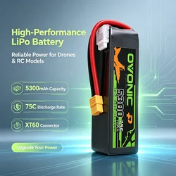 OVONIC batería LiPo para dron RC, alto rendimiento FPV