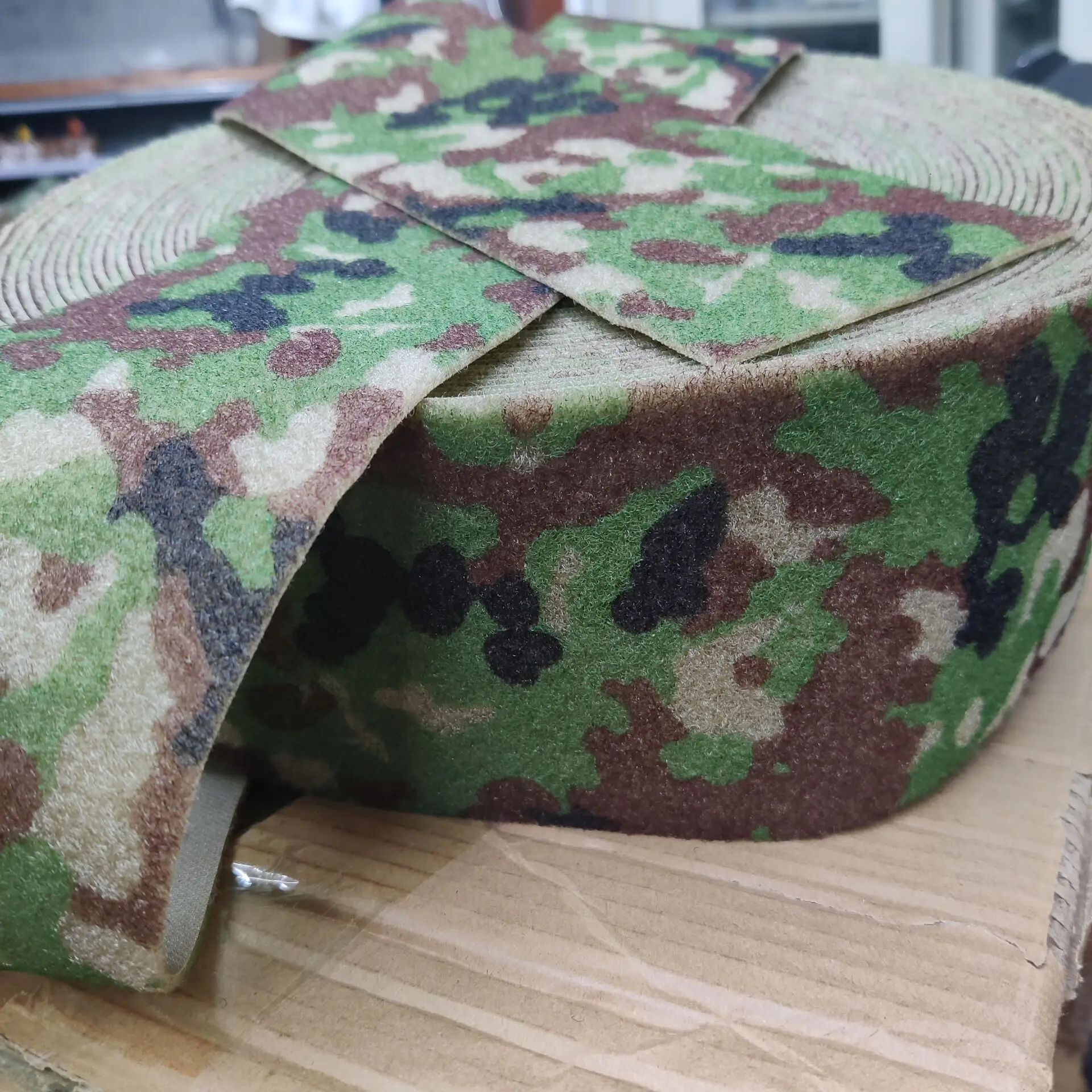 JSDF correa con velcro MOLLE camuflaje de jungla nylon para chaleco - imagen 2
