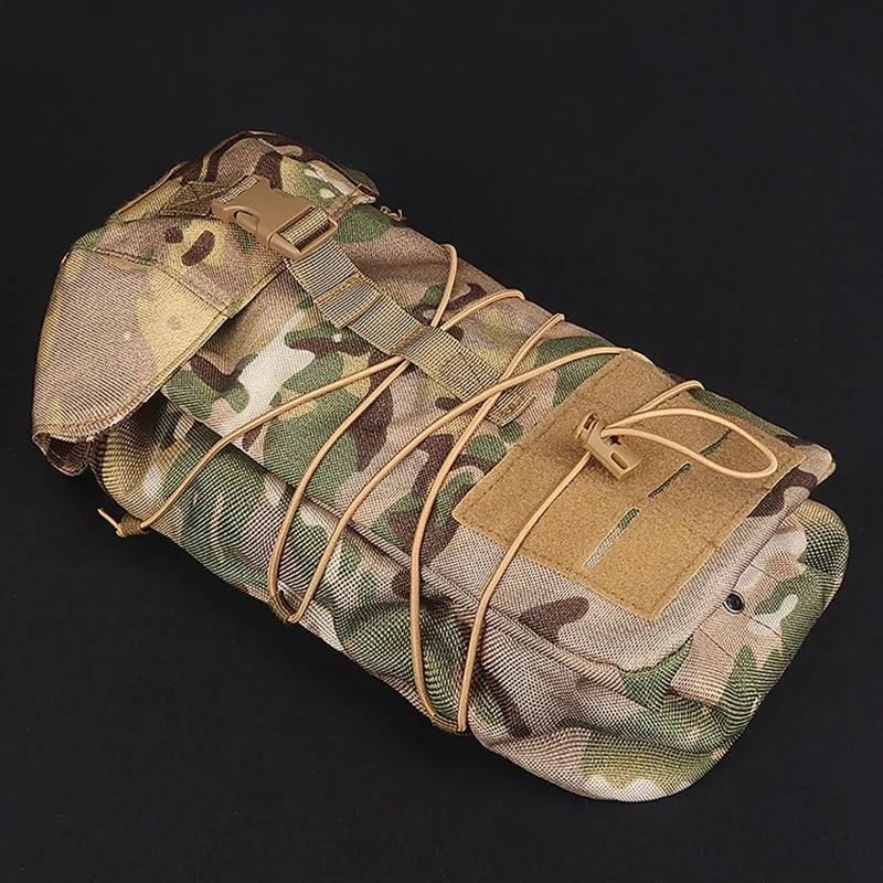 Bolsa táctica MOLLE de cintura para chaleco, utilidad exterior - imagen 3
