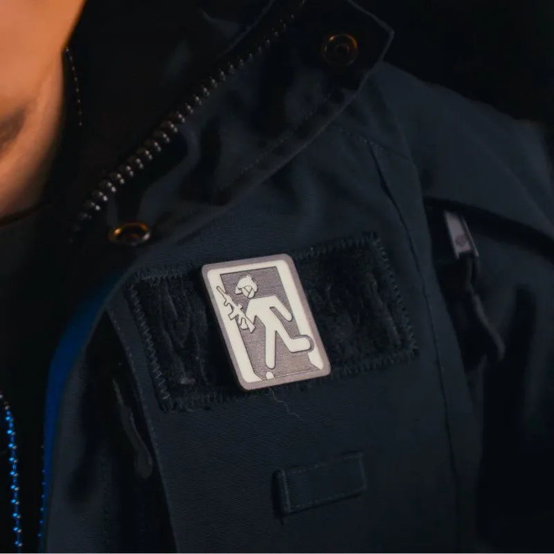 Parche táctico luminoso acrílico de seguridad para brazalete - imagen 5