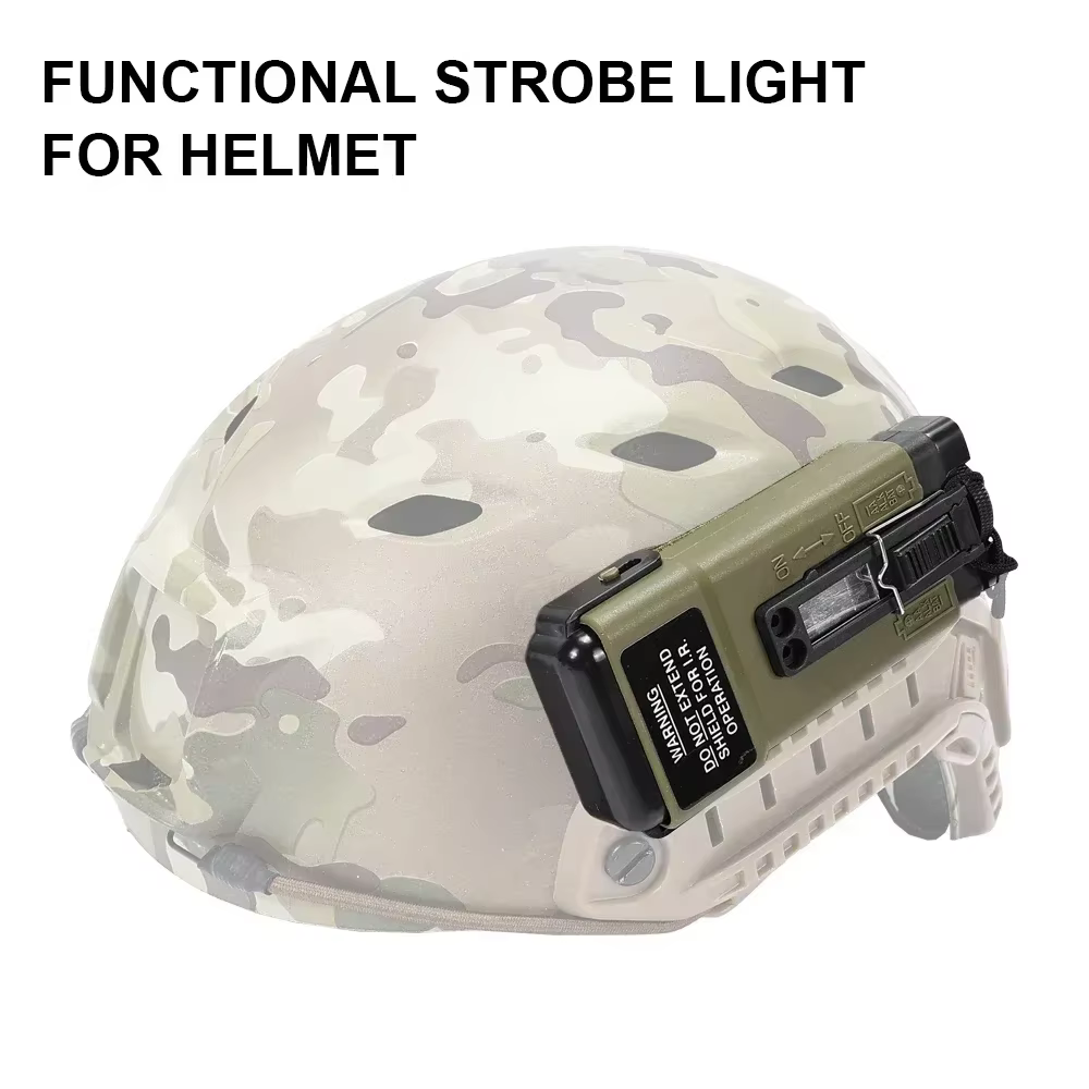 SINAIRSOFT FMA MS2000 Luz estroboscópica para casco y emergencia - imagen 3