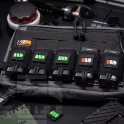 Placa identificación reflectante twofold – Insignia táctica MOLLE