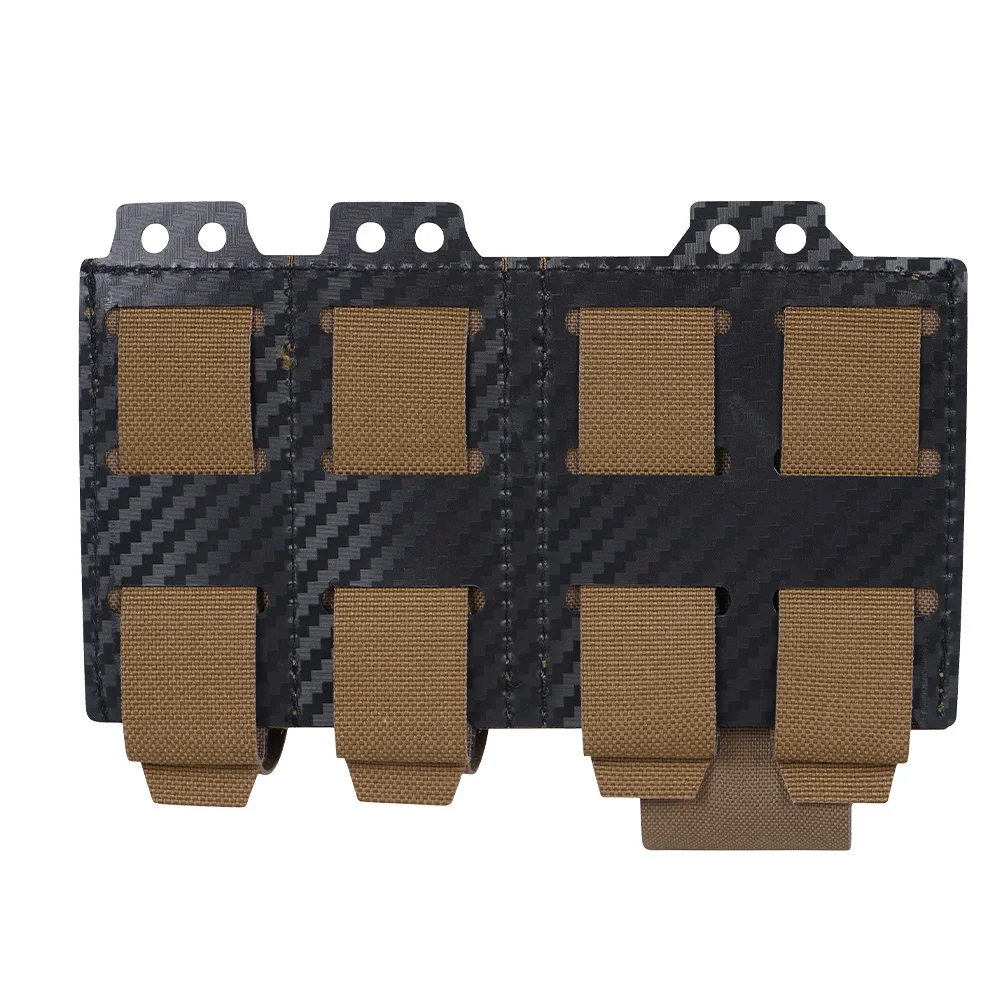 Bolsa de cintura táctica fibra carbono liberación rápida - imagen 2