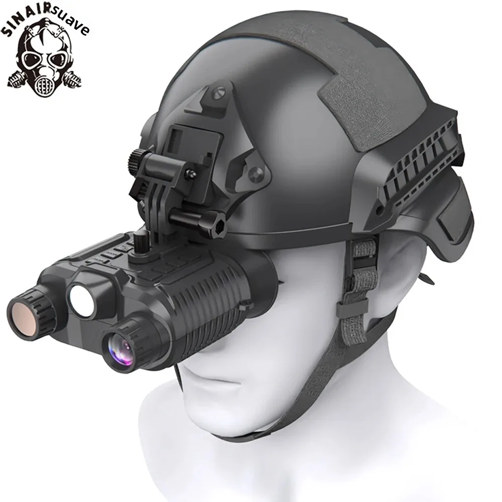 Visor nocturno digital para casco montado con visión infrarroja - imagen 2