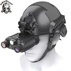 Visor nocturno digital para casco montado con visión infrarroja