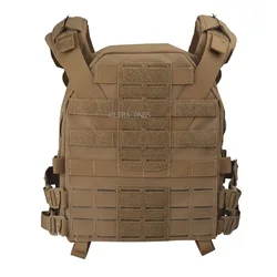 Chaleco antibalas táctico MOLLE rápido ajustable para airsoft
