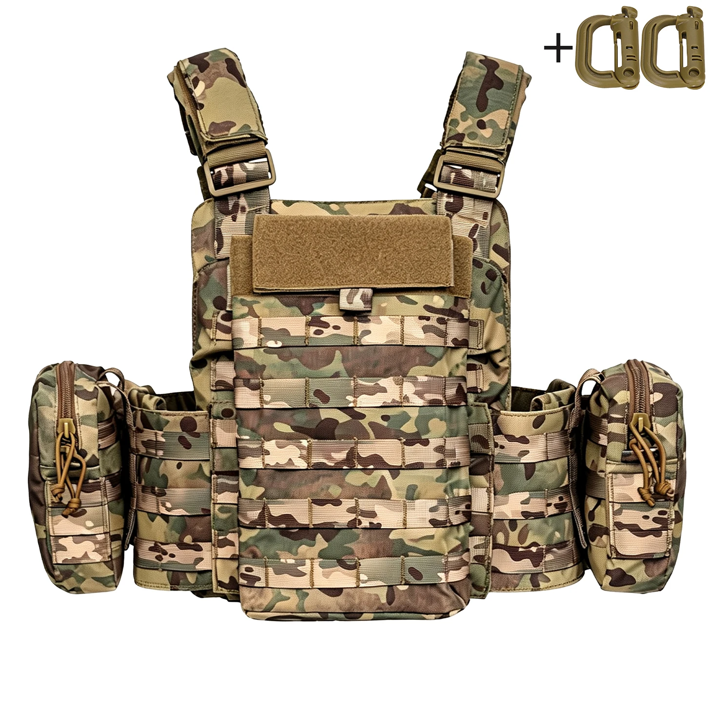 Chaleco de caza MOLLE de liberación rápida para actividades al aire libre