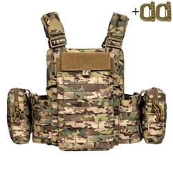 Chaleco de caza MOLLE de liberación rápida para actividades al aire libre