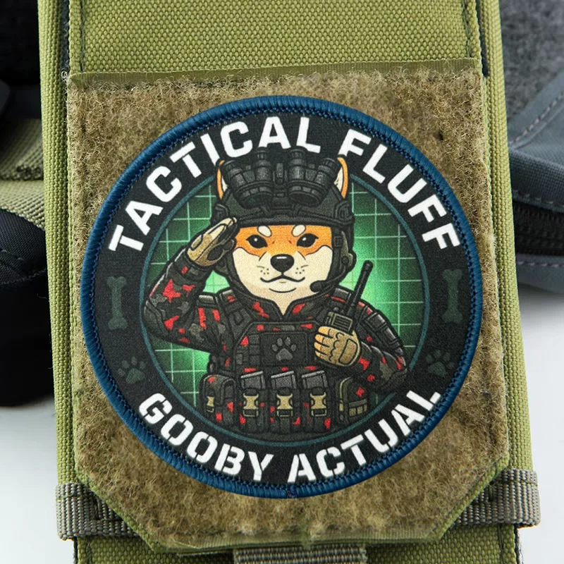 GOOBY ACTUAL parches tácticos gancho y bucle para chaleco perro - imagen 5