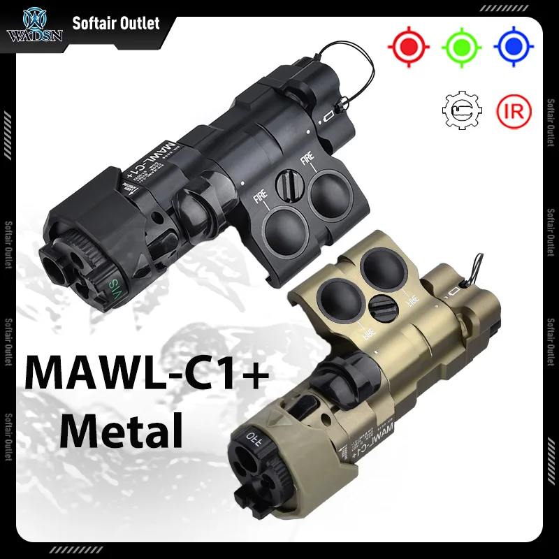 WADSN MAWL-C1+ Linterna táctica IR LED con interruptor de presión - imagen 4