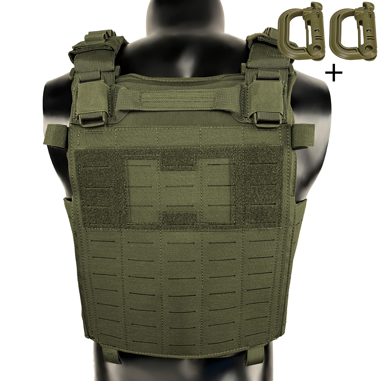 Chaleco caza MOLLE cortado láser, hebilla rápida y cintura ajustable - imagen 2