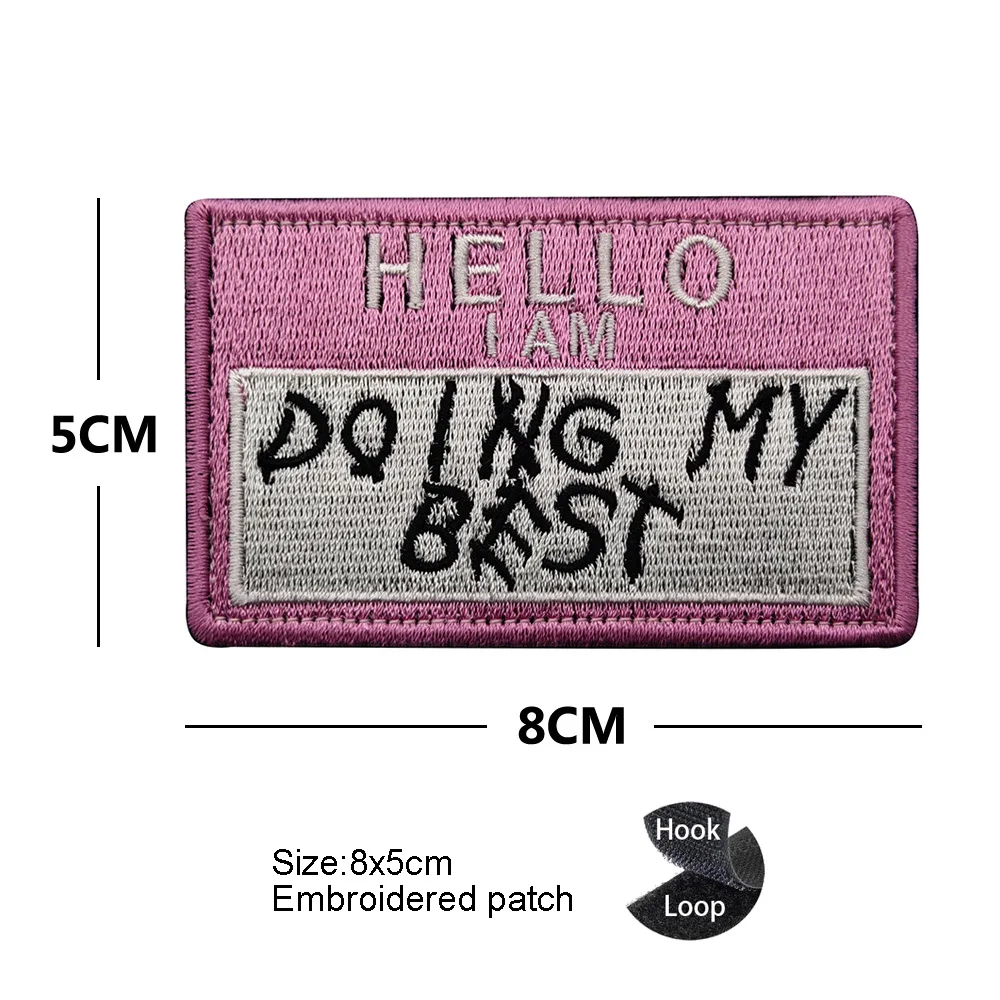 Parche bordado Hello My Name Is Inigo Montoya – Insignia textil - imagen 3