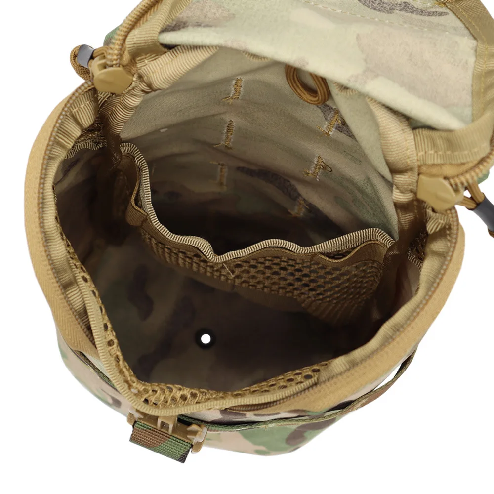Bolsa táctica MOLLE impermeable para accesorios laterales de caza