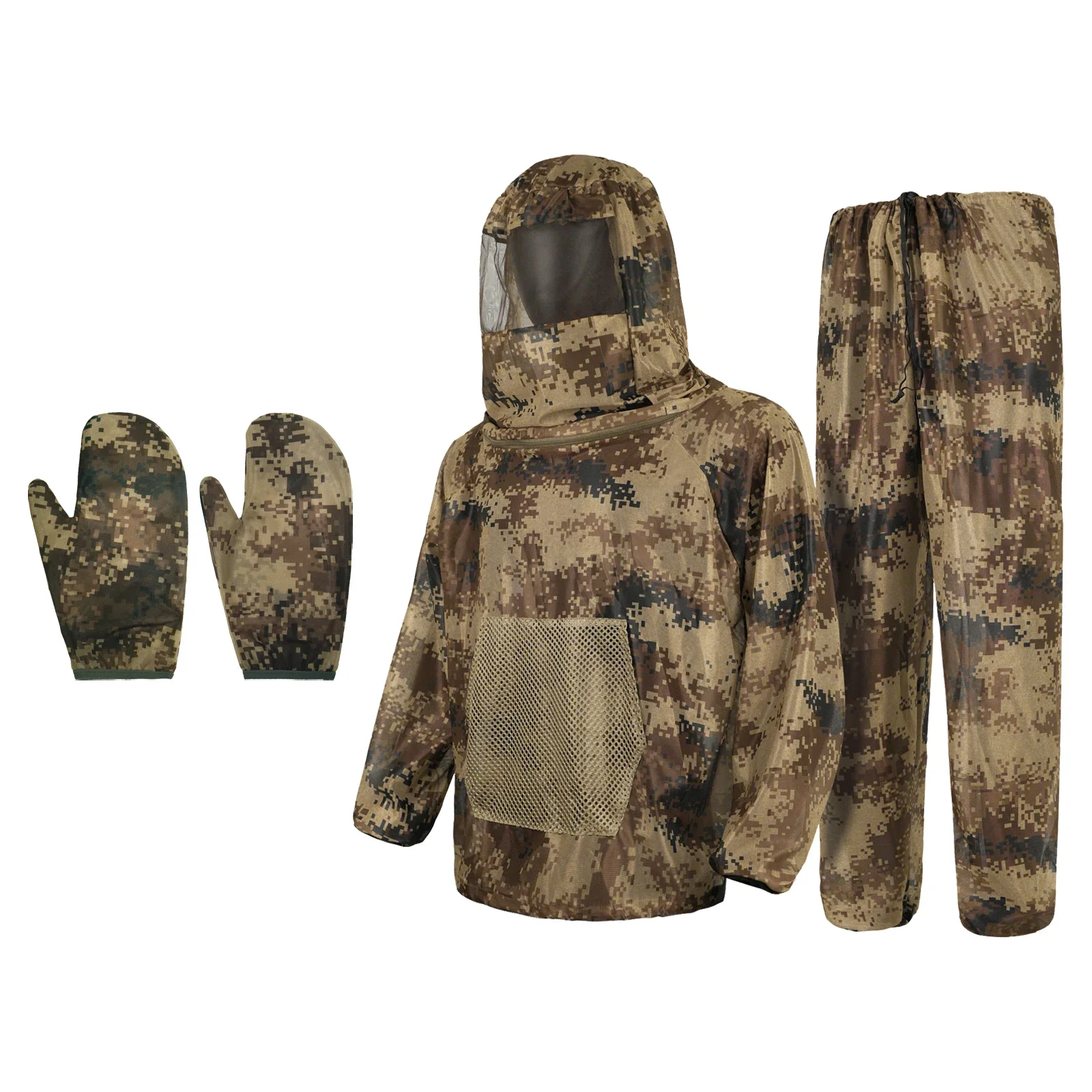 Pantalón táctico camuflaje transpirable y antihumedad para verano