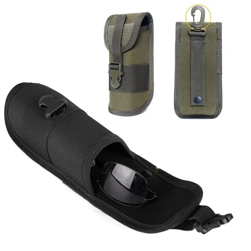 Riñonera táctica impermeable MOLLE – EDC para gafas y linterna