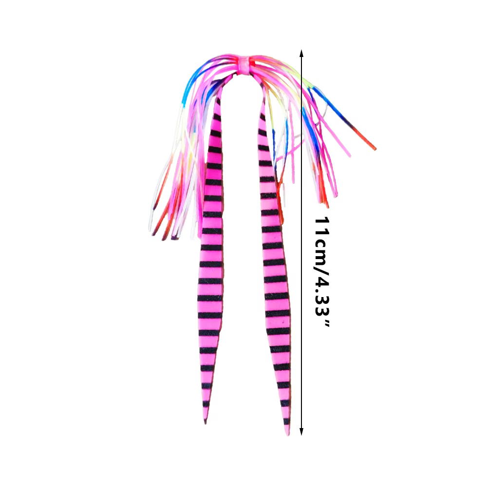 Señuelo de pesca streamer luminoso de silicona para pargo - imagen 5