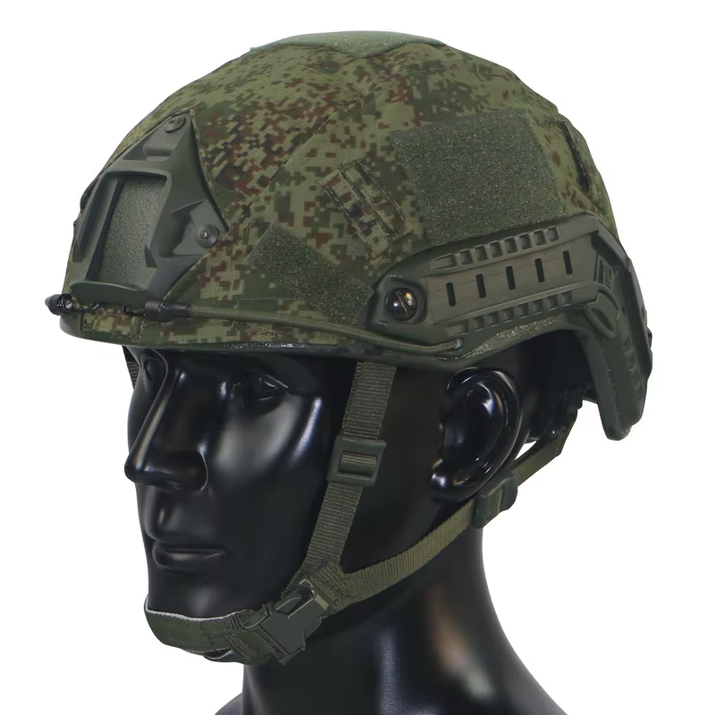 Funda táctica casco camuflaje EMR – Ajuste rápido - imagen 2