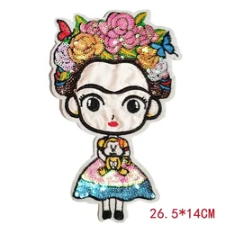 Parche táctico decorativo con lentejuelas mexicano – Termoadhesivo