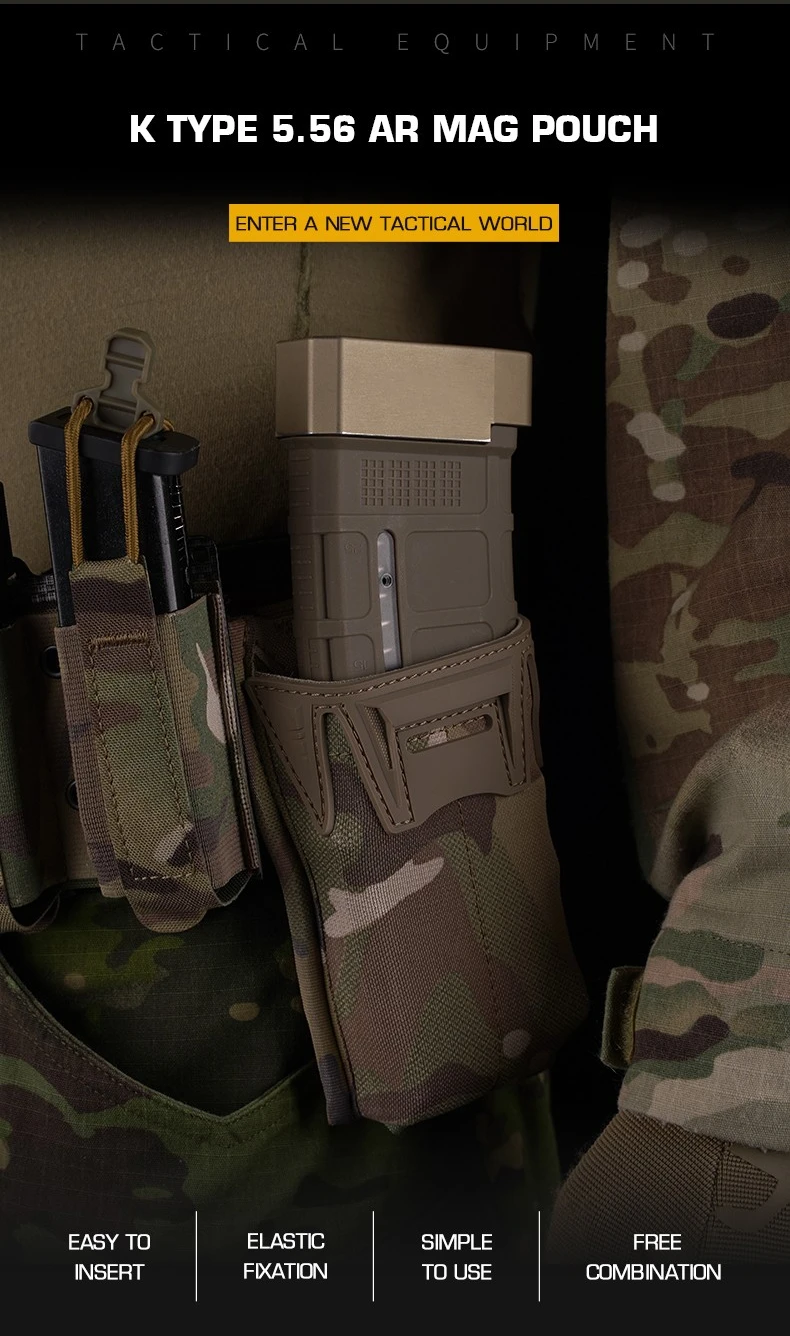 Bolsa magnética estilo AR15 en color Multicam