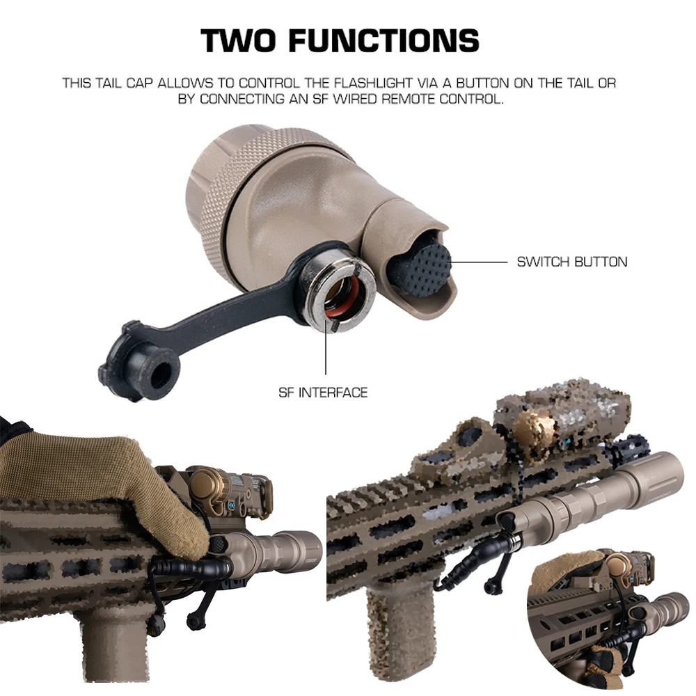 Surefire Scout linterna táctica para rifle AR15 con presión remota - imagen 5