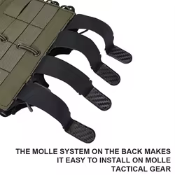 SINAIRSOFT funda MOLLE para cargadores airsoft adaptable