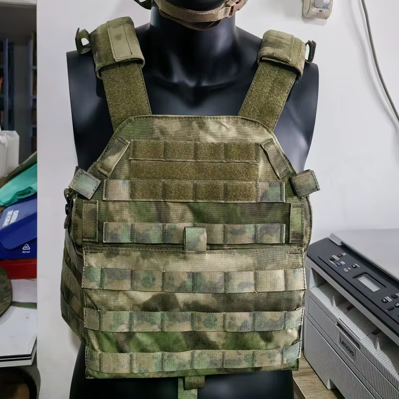 Vista del diseño camuflado para combinar con equipamiento