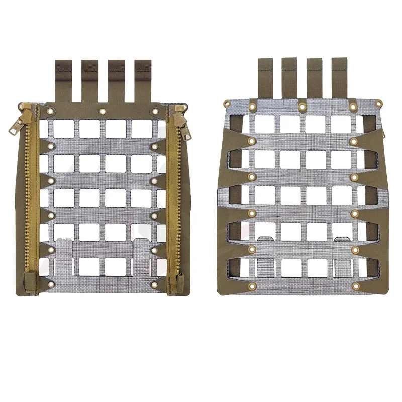 FCPC V5 panel trasero táctico MOLLE con cremallera portaplacas - imagen 2