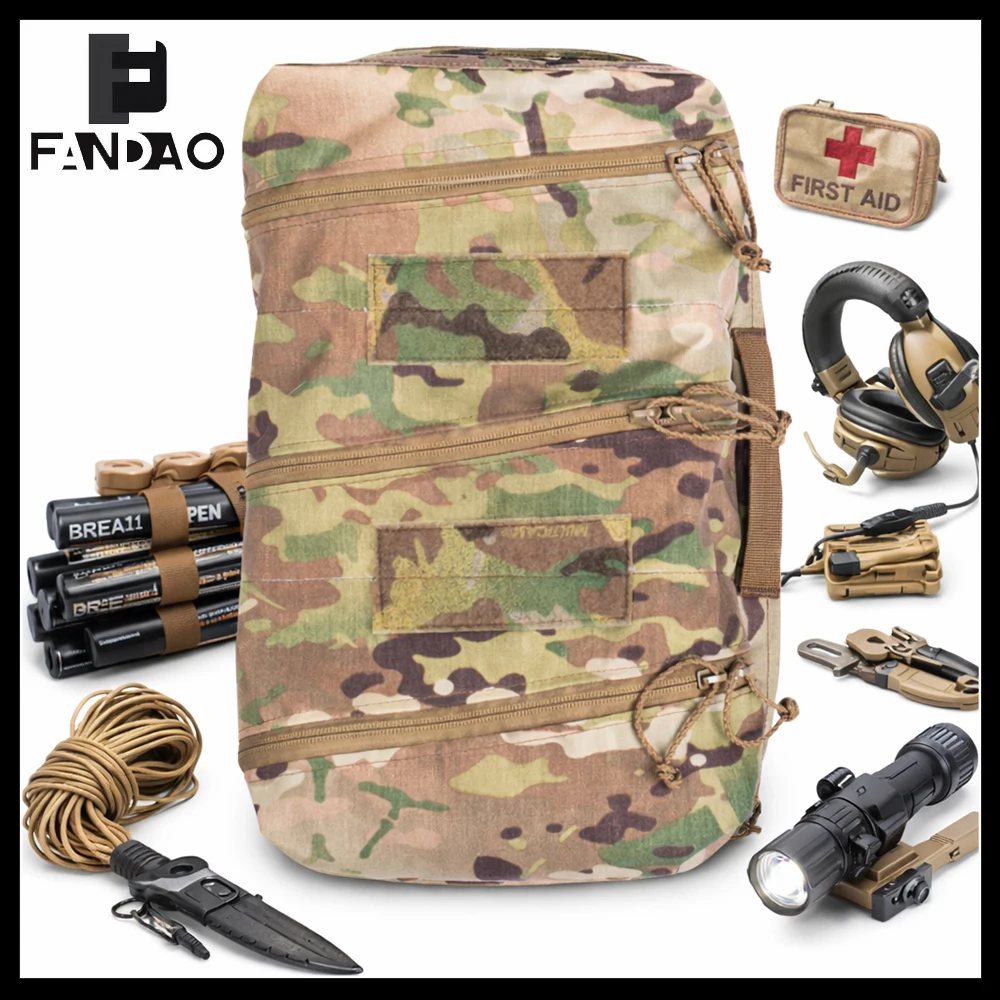 Mochila táctica médica de primeros auxilios para camping y airsoft - imagen 2