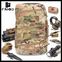 Mochila táctica médica de primeros auxilios para camping y airsoft