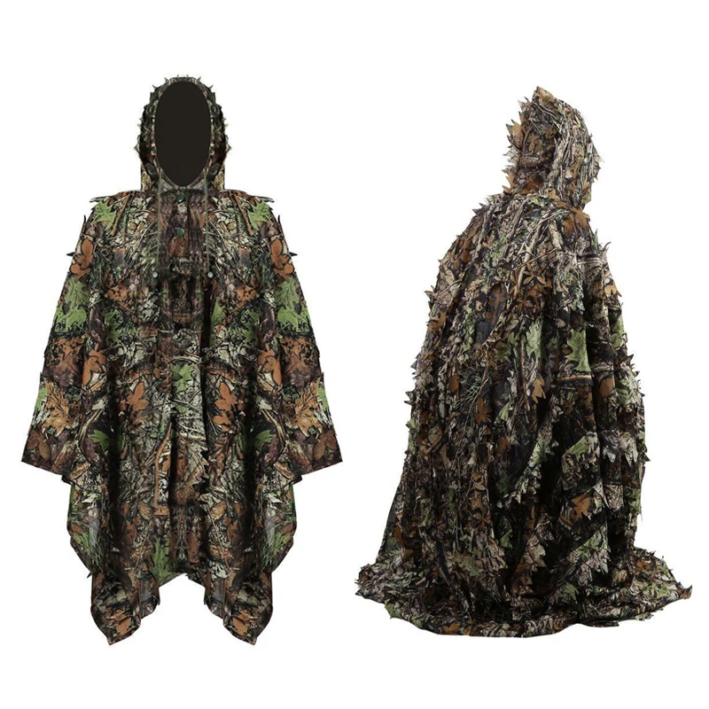 Traje ghillie camuflaje volumétrico ajustable para caza exterior - imagen 2