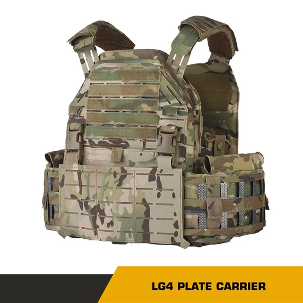 Chaleco táctico portador de placa LG4 MOLLE