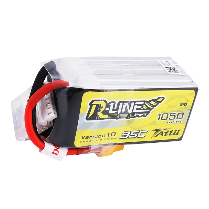 Tattu R-Line 6S 1050mAh 95C Batería Lipo para Drones FPV - imagen 5