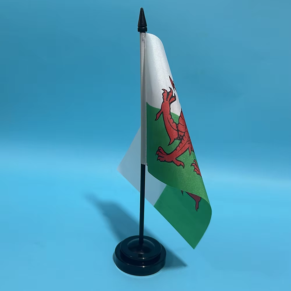Bandera nacional de Gales de poliéster para escritorio - imagen 2