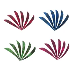 Flechas de arco compuesto con plumas de pavo-real – Caza y tiro