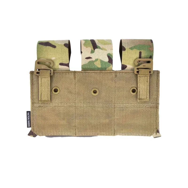 Porta cargadores MOLLE Multicam táctico para M4 panel frontal - imagen 3