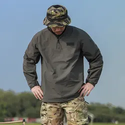 Emerson Gear Sudadera Saltie azul con capucha – Outdoor cálida